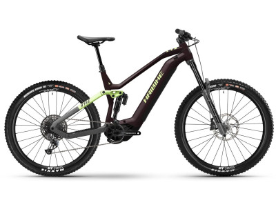 Horský elektrobicykel Haibike HYBE 10.5 | choco / canary / grey