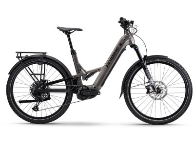 Trekový elektrobicykel Haibike Adventr 10 – Low | metal sand / black