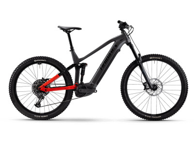 Horský elektrobicykel Haibike AllMtn 4 | silver / red / black