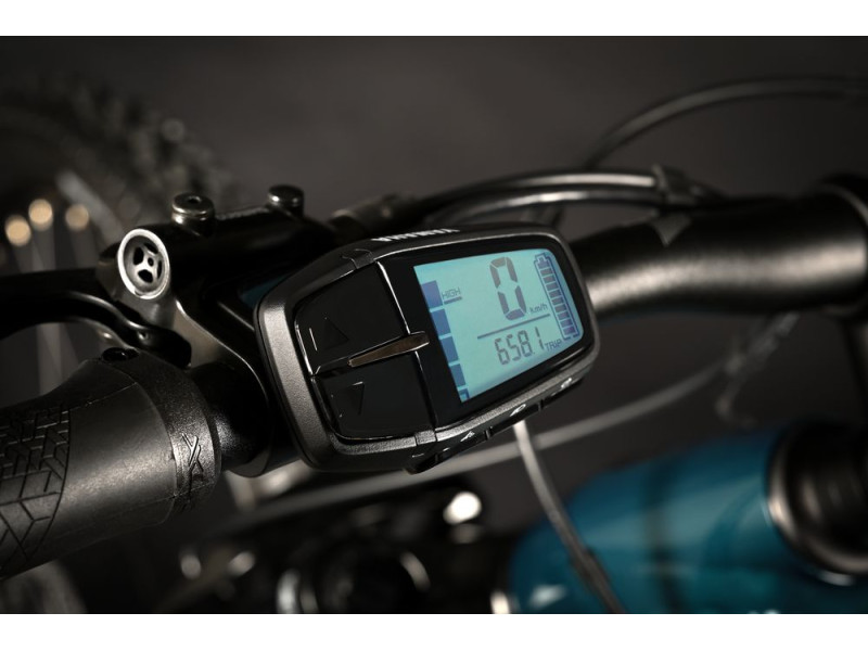 Horský elektrobicykel Haibike Alltrack 6 | modrá, 2024