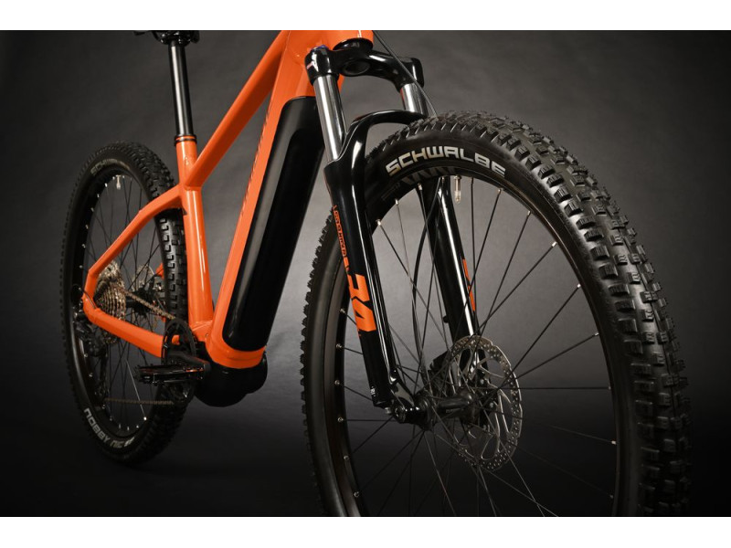 Horský elektrobicykel Haibike Alltrack 6 | oranžová, 2023