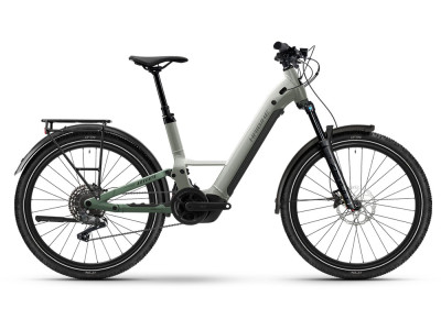 Trekový elektrobicykel Haibike Adventr 4 – Low | grey / bamboo