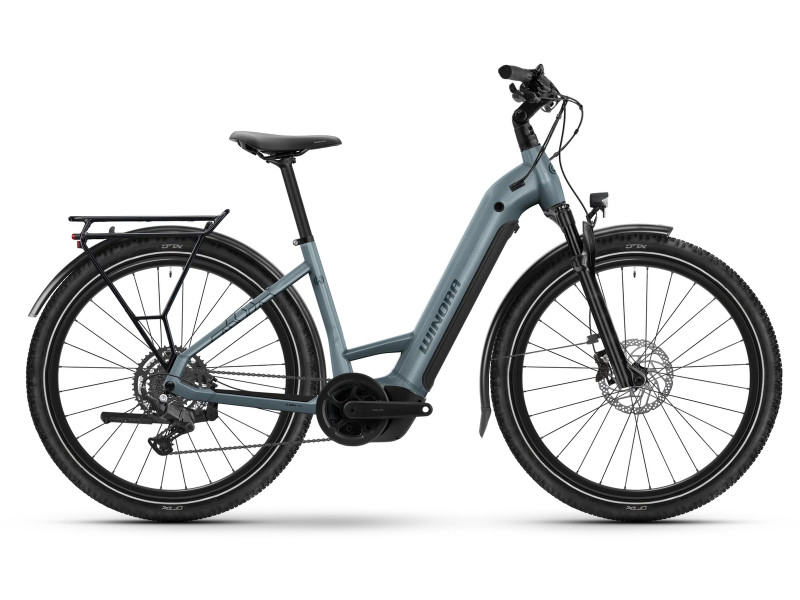 Trekové elektrobicykel Winora Yucatan X9 - Low | 2027, lush glacier, S