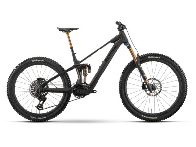 Horský elektrobicykel Raymon Tarok Ultimate | carbon stealth