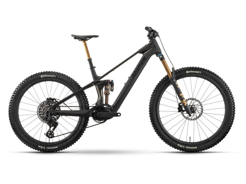 Horský elektrobicykel Raymon Tarok Ultimate | 2027, carbon stealth, S