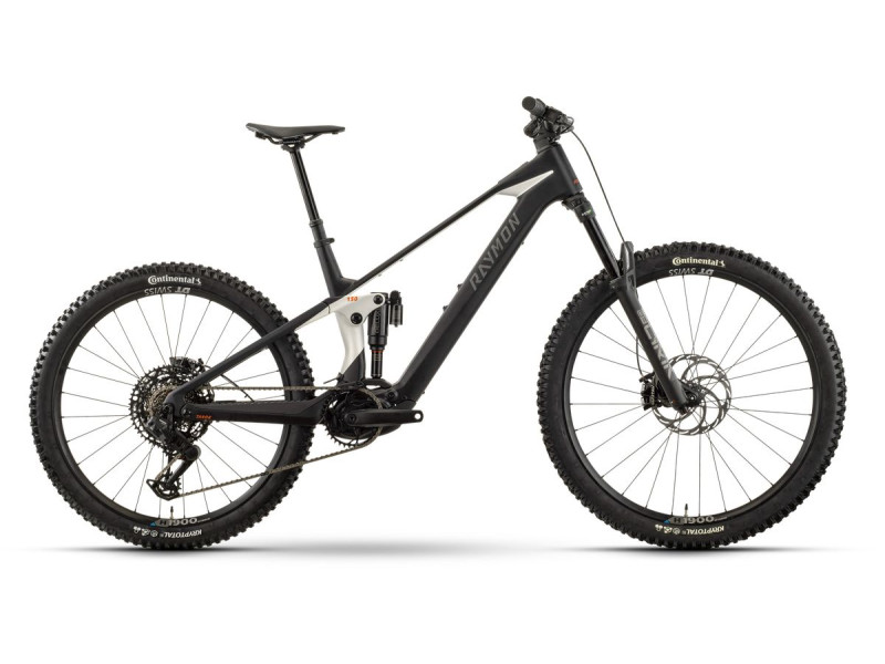 Horský elektrobicykel Raymon Tarok Ultra| 2027, black/white, M