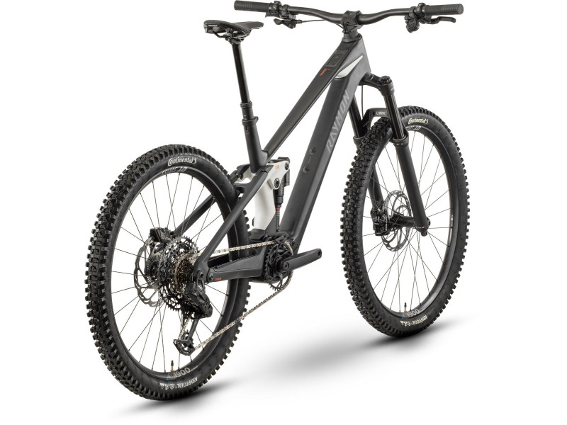 Horský elektrobicykel Raymon Tarok Ultra| 2027, black/white, M