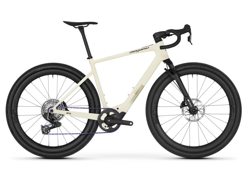 Gravelové elektrobicykel Megamo Along 01 | 2027, sand, M
