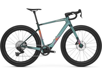 Gravelové elektrobicykel Megamo Along 03 CW | pop green