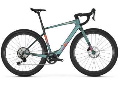 Gravelový elektrobicykel Megamo Along 10 | pop green