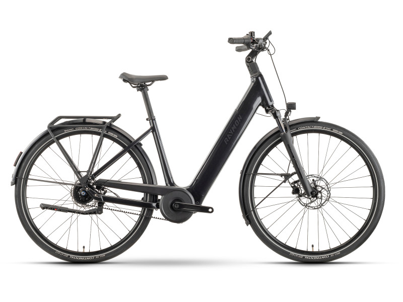 Mestské elektrobicykel Raymon Numa Comp FW Wave | 2027, black, L