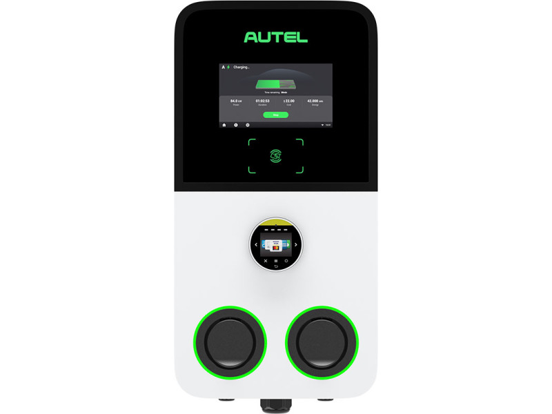 Nabíjačka elektromobilov Autel Maxicharger AC ULTRA 2x22kW 32A biela