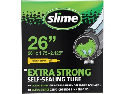 Duša Slime Extra Strong - 26 x 1,75-2,125, galuskový ventil