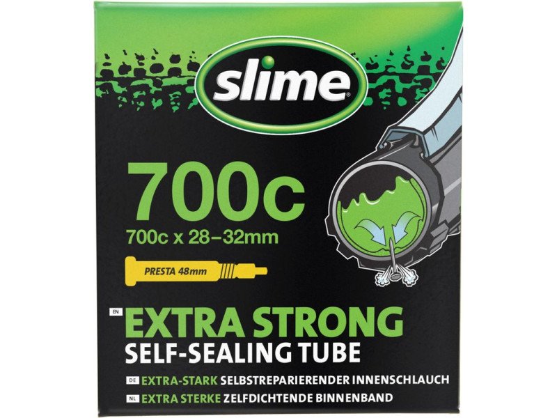 Duša Slime Extra Strong - 700 x 28-32, galuskový ventil