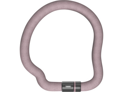 Zámok na bicykel Abus 6206K/110 Goose Lock – rosemauve