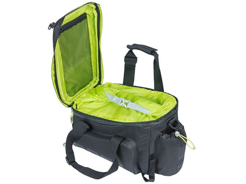 Taška na nosič Basil Miles XL Pro – čierna/limetková