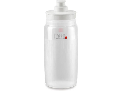 Cyklistická fľaša na pitie Elite Fly Tex – ⁠ číra 550 ml