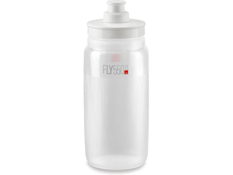 Cyklistická fľaša na pitie Elite Fly Tex – ⁠ číra 550 ml