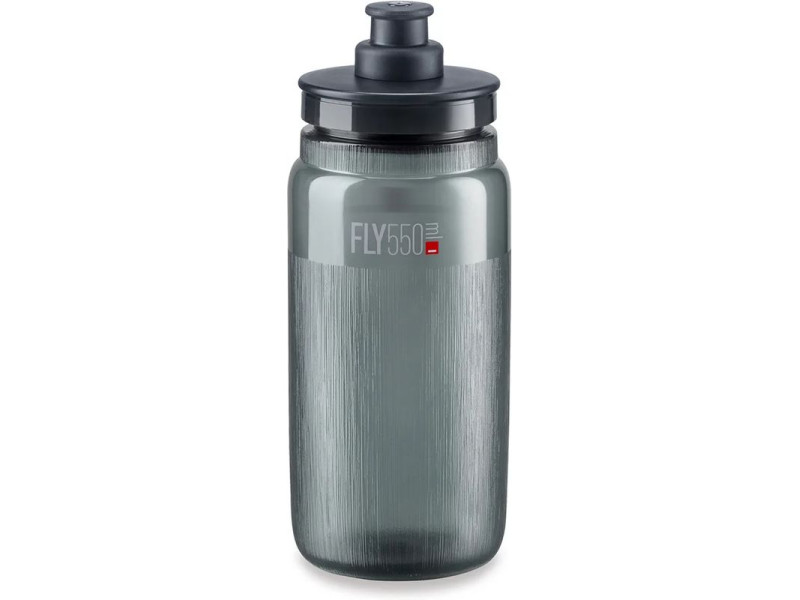 Cyklistická fľaša na pitie Elite Fly Tex –⁠ dymová 550 ml