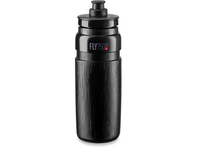 Cyklistická fľaša na pitie Elite Fly Tex –⁠ čierna 750 ml