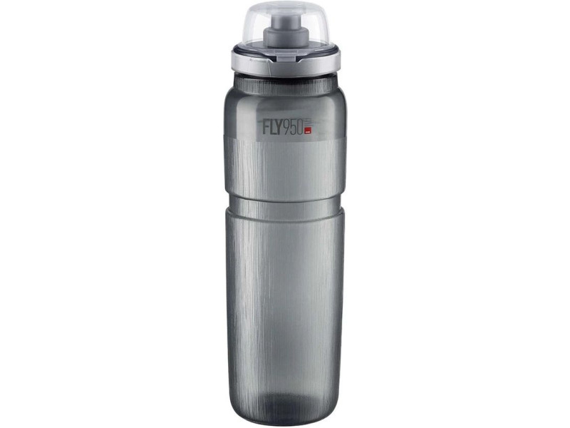 Cyklistická fľaša na pitie Elite Fly MTB Tex –⁠ dymová 950 ml