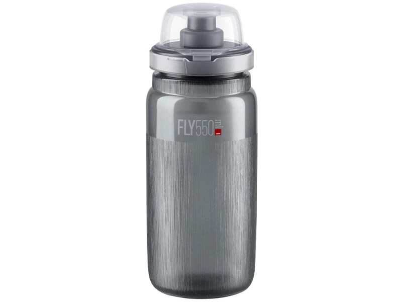 Cyklistická fľaša na pitie Elite Fly Tex –⁠ dymová 550 ml