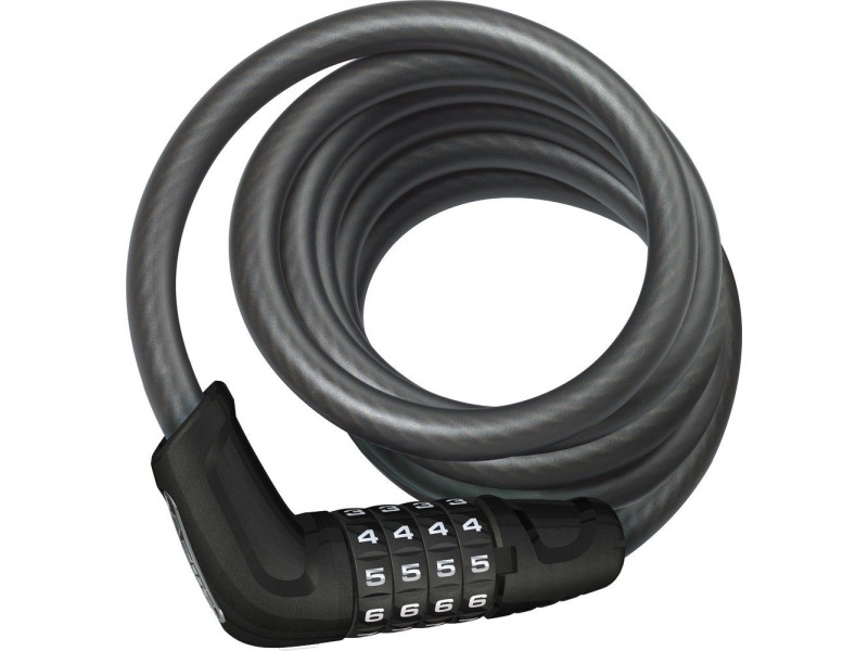 Zámok na bicykel Abus 6512C/180/12 black Tresor