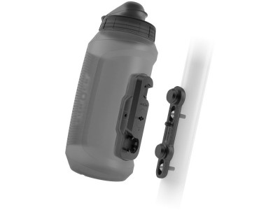 Fľaša na pitie Fidlock Bottle Twist 750 ml + UNI Base - Šedá