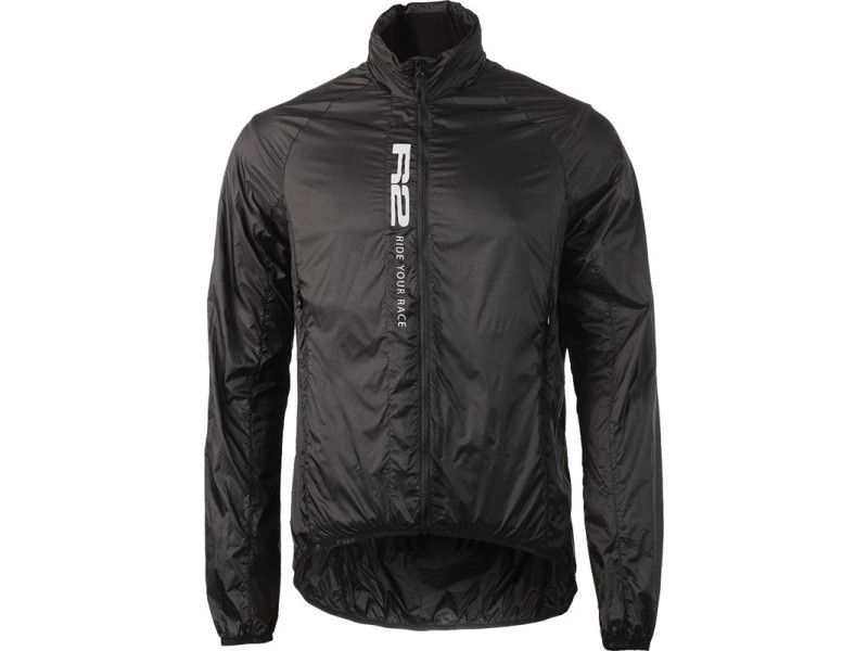 Cyklistická bunda R2 EASE ATJ02A - čierna