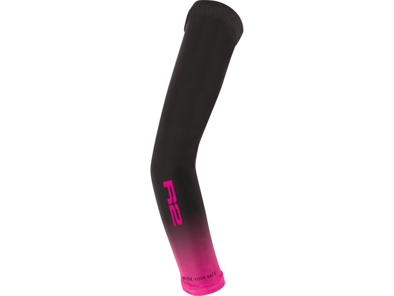 Cyklistické návleky na ruky R2 Mangu ATC02C – čierna/ružová