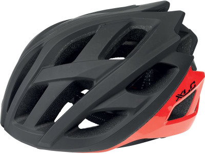 Cyklistická prilba XLC BH-C23 – čierna/červená