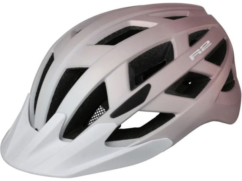 Cyklistická prilba R2 ATH18A1 LUMEN – biela/ružová