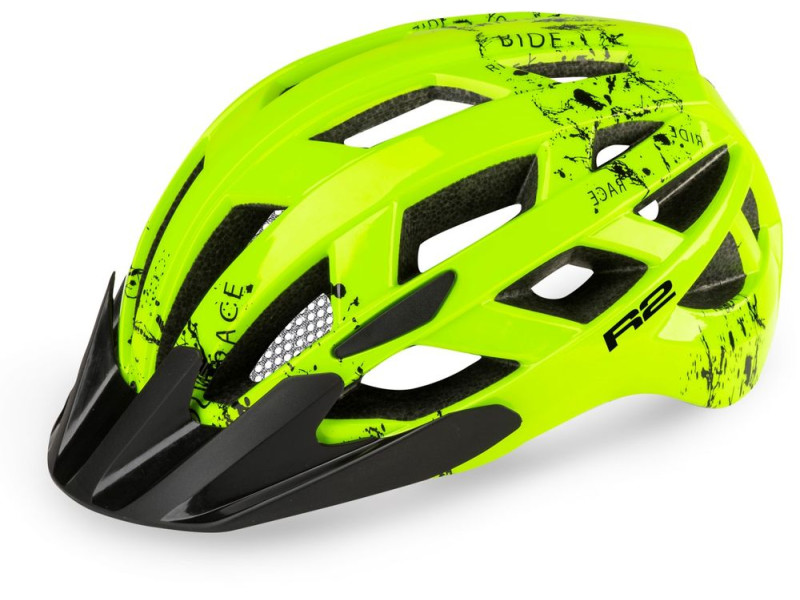 Cyklistická prilba R2 ATH20B LUMEN JUNIOR – žltá