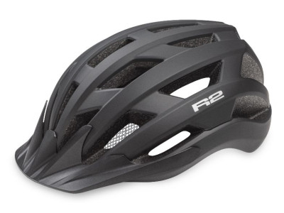 Cyklistická prilba R2 ATH26W EXPLORER – čierna