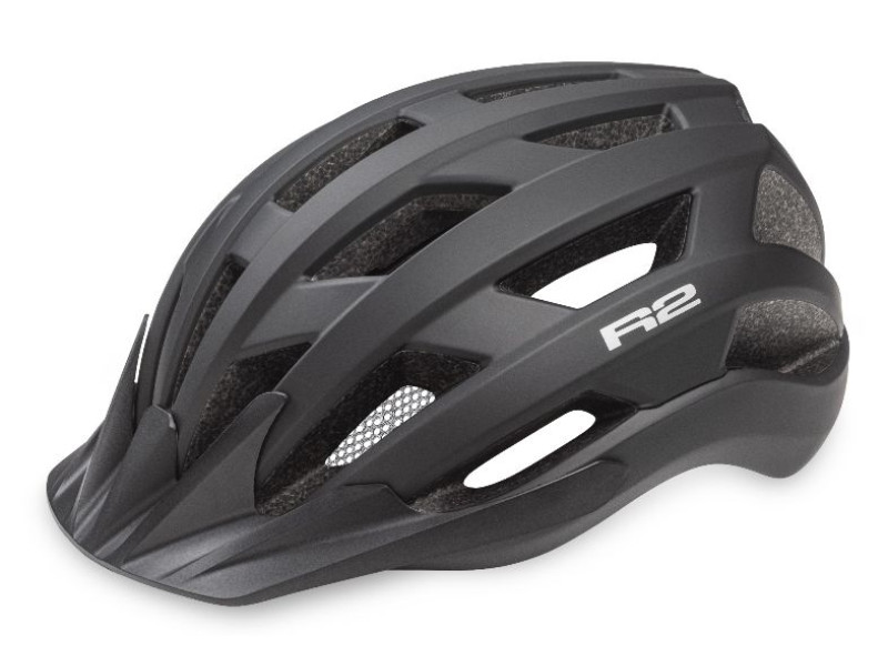 Cyklistická prilba R2 ATH26W EXPLORER – čierna
