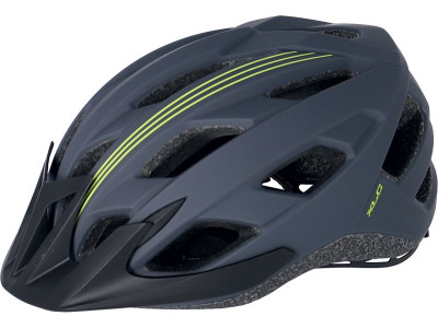 Cyklistická prilba XLC BH-C28 – šedá/čierna/žltá