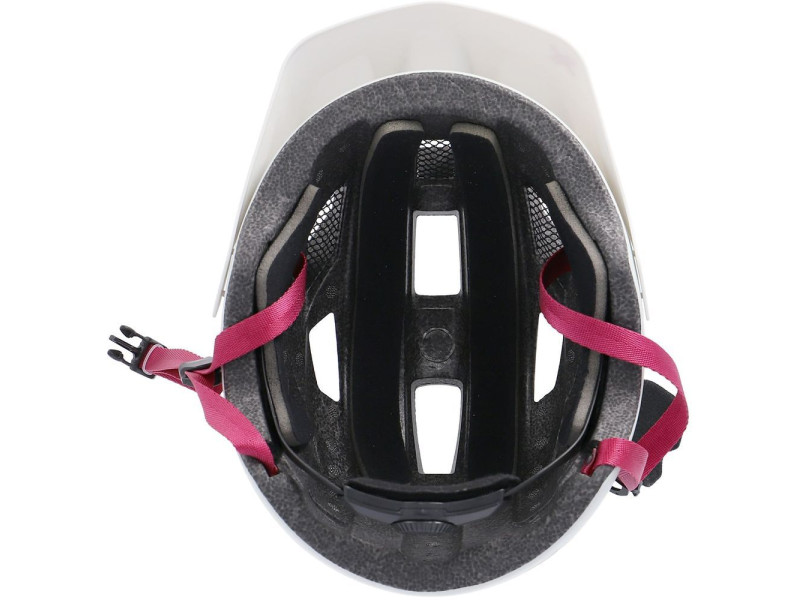 Cyklistická prilba XLC BH-C30 – biela/ružová