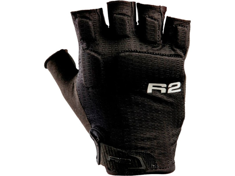 Cyklistické rukavice R2 E-Guard ATR45A - čierna