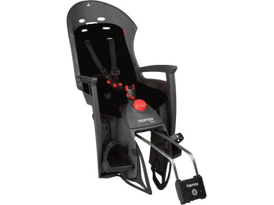 Detská cyklosedačka Hamax Siesta sivá/čierna