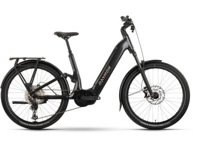 Trekový elektrobicykel Raymon Tavano Pro | metalgrey