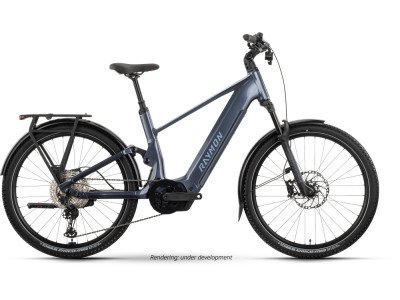 Trekový elektrobicykel Raymon Tavano Ultra | 2026, smokeblue, S