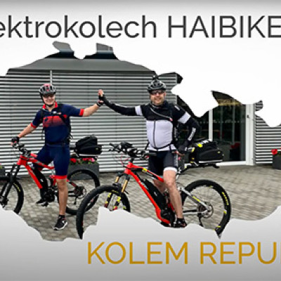 Na elektrobicykloch HAIBIKE okolo republiky